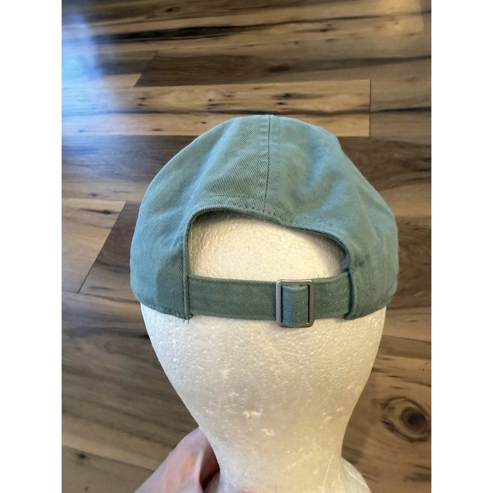 Abercrombie Soho NY Hat Green Athletic Club Tennis Preppy Strapback Cap Coastal